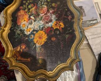 Italian Florentine Wooden Rococo Plater