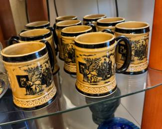 Japanese Beer Steins 