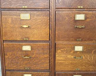 Oak cabinets from library $75