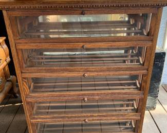 Antique ribbon cabinet 