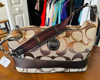 Lady's Coach and Michael Kors handbags...
