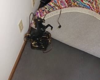 Horse lamp