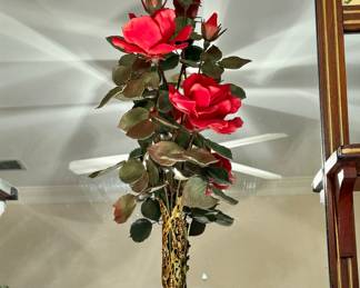 Jean du Tilleau rose sculpture
