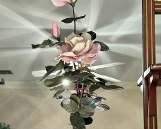Jean du Tilleau rose sculpture