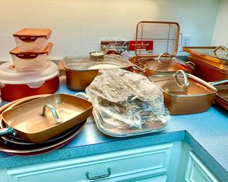 New Copper Chef cookware