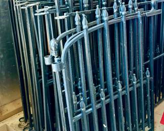 Metal fencing
