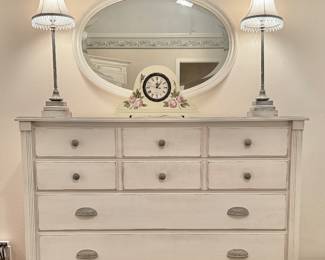 Ethan Allen Swedish Home collection chest, one of pair