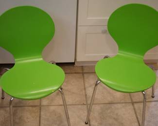 Childrens chairs. Not vintage . There is also a childs chalk board table for sale that could go with these two chairs. Estate Tag sale 6/29 & 6/30 