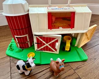 Vintage Fisher Price farm 