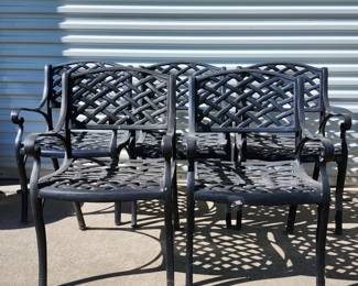Metal Patio chairs