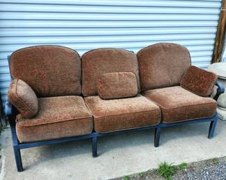 Castelle sofa with Sunbrella