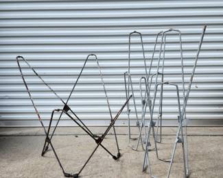 Butterfly chair frames