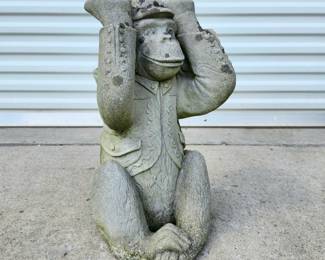 Terrific concrete monkey table