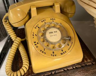 vintage rotary phone