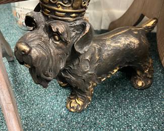 Resin Scottie dog 