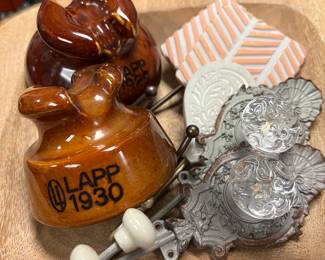 Vintage Lapp 1930 insulators, 2