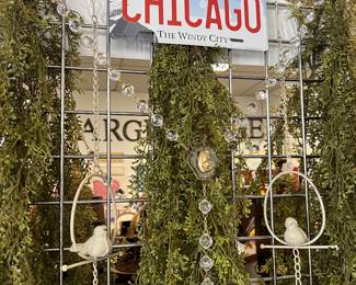 Cast iron bird wind chimes, 2