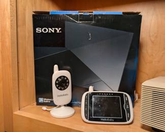 Hello Baby Monitor and Sony BluRay Player