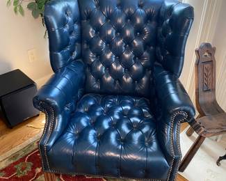 Tufted Leather Chair