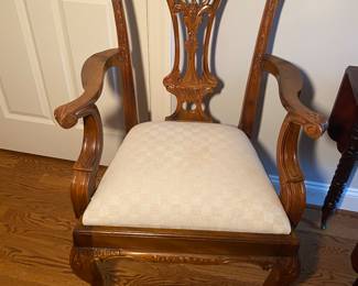 Set of 5 Chippendale Dining Chairs