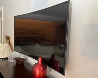 Samsung Curved Screen TV