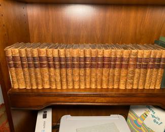 Antique Leather Bound Books