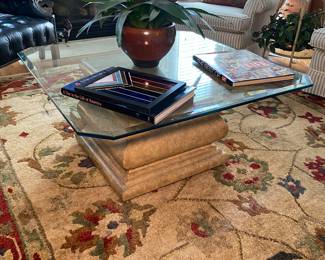 Glass Top Coffee Table