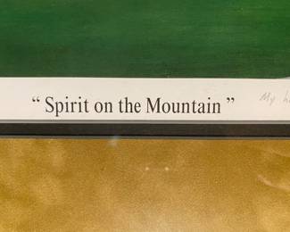 Jeremy Sams Printers Proof Spirit of the Mountain