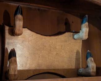 Deer Hoof Coat Rack