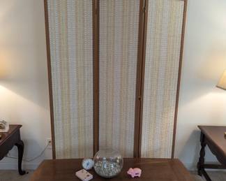 Mid Mod Coffee Table & Screen