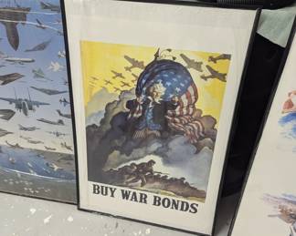 Reproduction War Bond Posters
