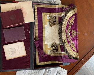 Masonic cape from the 1900's