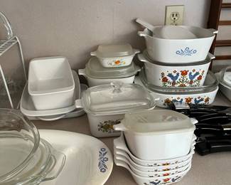 Lots of Corning Ware