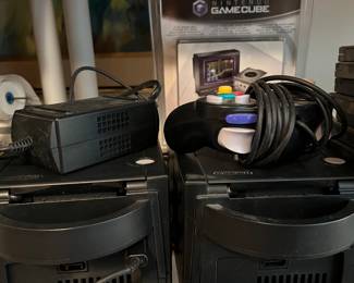Game cube gaming machines with controllers 