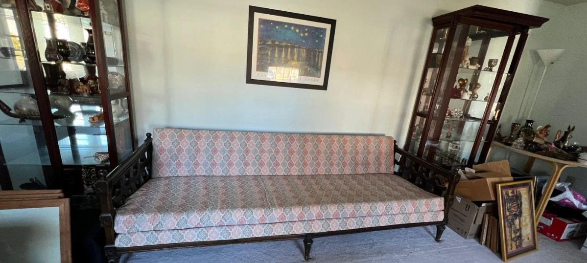 Sofa (antique frame) - $50