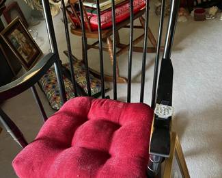 Ethan Allen "Hitchcock" rocker - $40