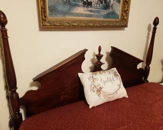 Queen Sized Bed
New Mattress