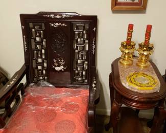 2nd Oval Side Table
1 of 4 Chairs