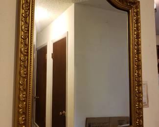 Large Gold Mirror