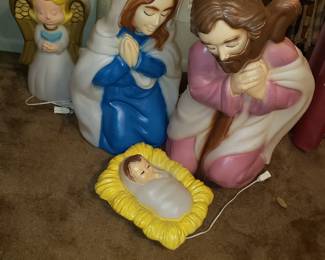 Blow Molds-Nativity