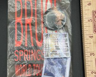 Sealed In Bag Bruce Springsteen 1992-1993 Tour Pins

