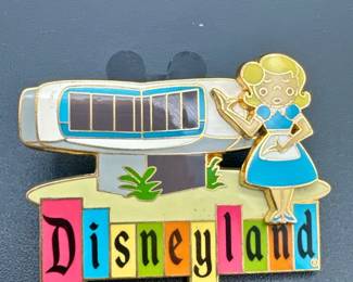 Disney Pin DLR Disneyland Retro Marquee House of the Future Tomorrowland (C2)
