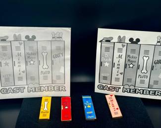 Disney Walt Disney World WDW Cast Member EXCLUSIVE Locker Series Pins
