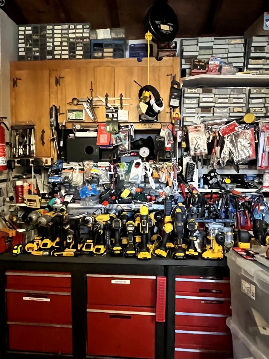 Man Cave of tools