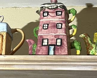 Stacking Cottage Teapot, Sugar Bowl and Creamer