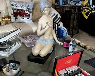 Very Rare Lladro "Nude of the Rose"