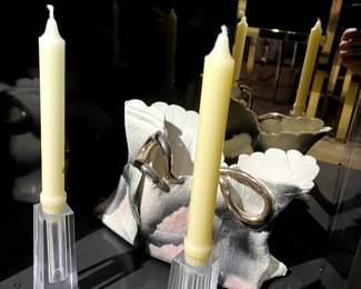 Crystal Candlesticks