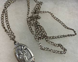 Sterling Saint Andrew Medal