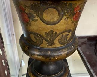 Metal Garden Urn