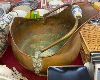 Large Copper Bucket